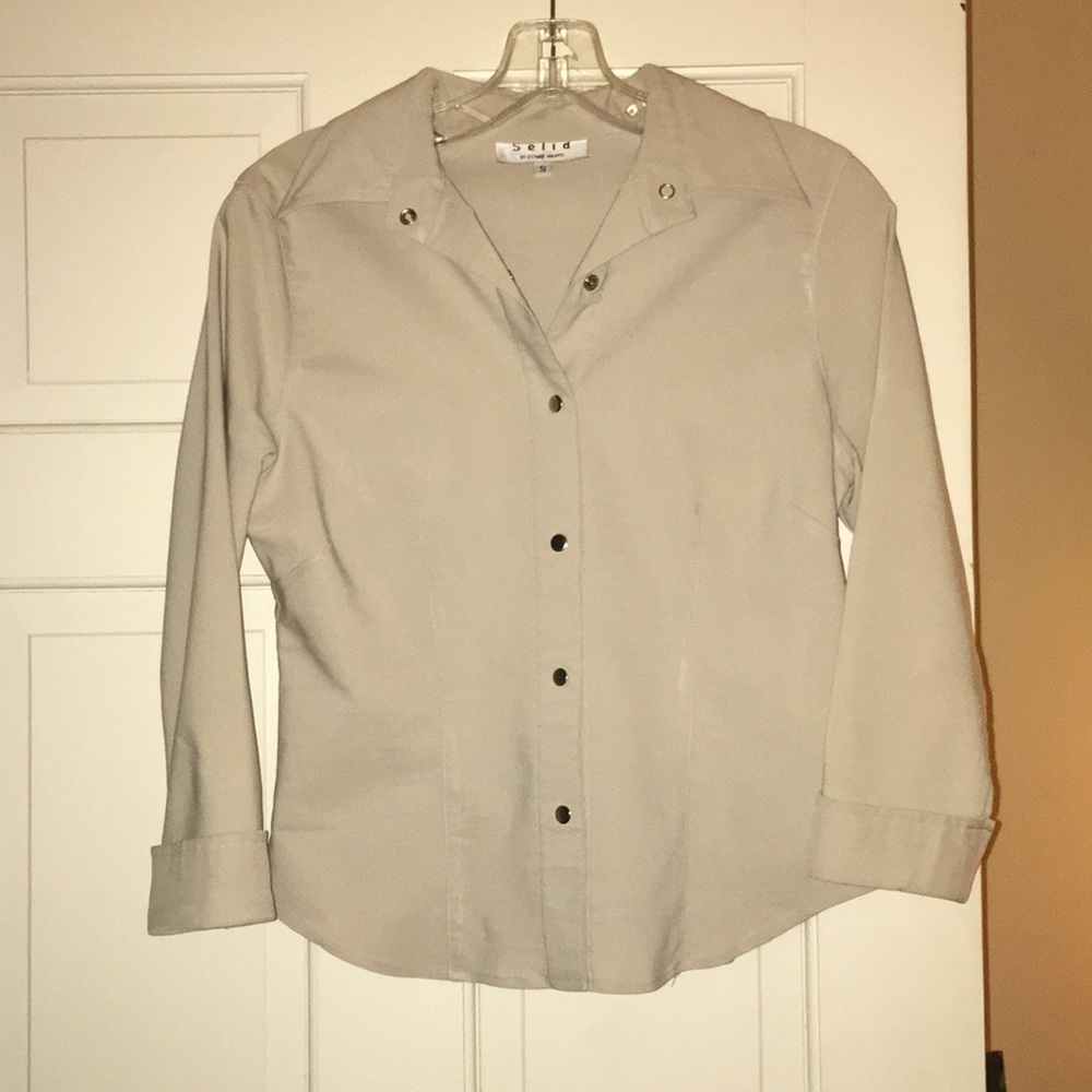 Button down blouse - Picture 3 of 5